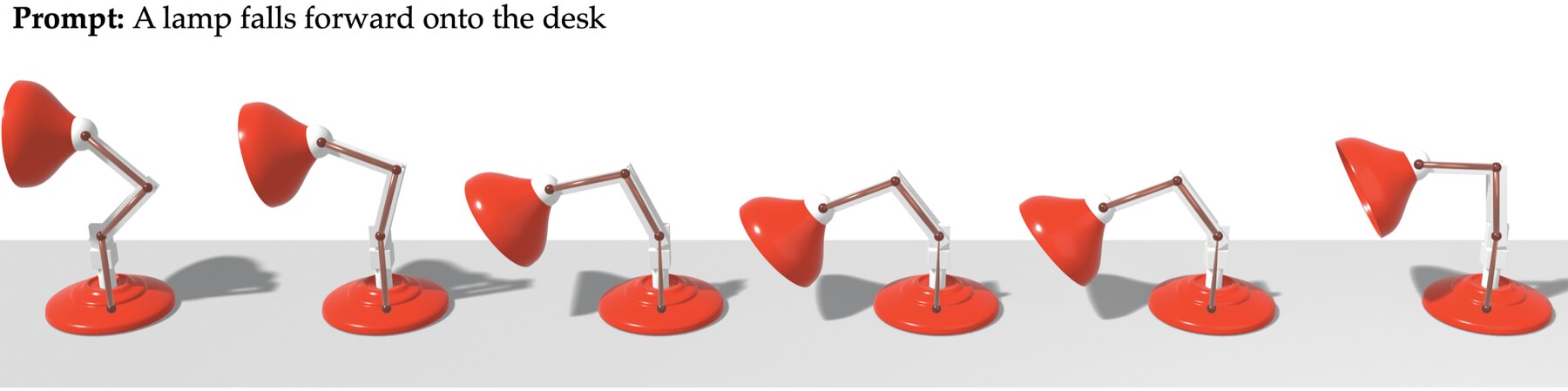 Generated motion on rare or unusual skeletons that comes out static, jittery or semantically wrong.